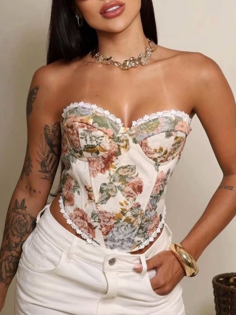 Cropped corset Elisabeth