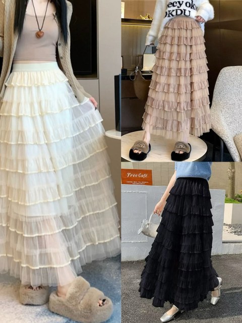 Saia de Tule Feminino(fábrica da China)