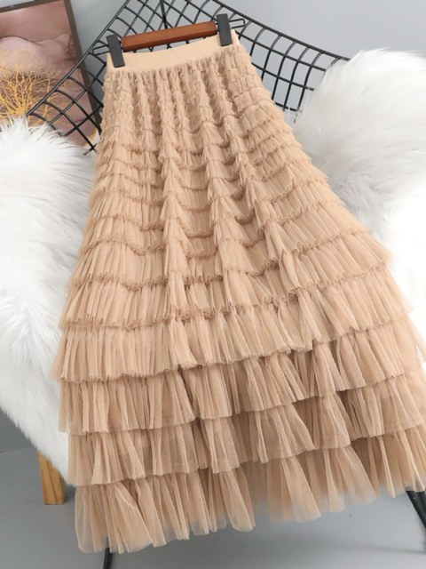 Saia de tule feminino(fábrica da China)