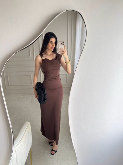 Vestido longo feminino