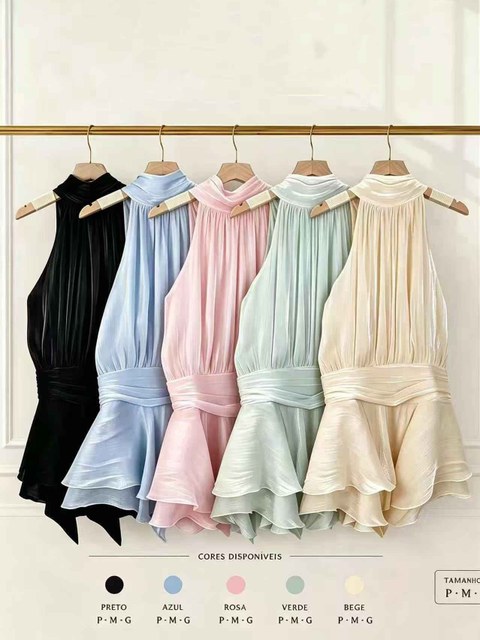 Vestido curta feminina