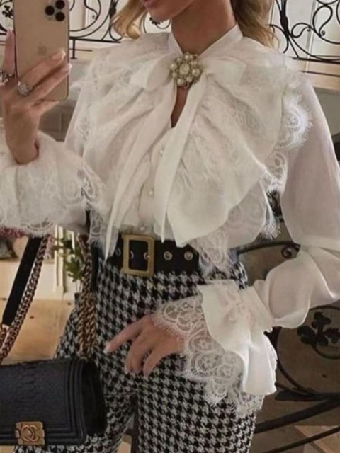 Camisa manga longo feminino