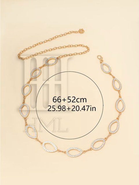 Corrente Coração Diamantado - Luzes Cintilantes