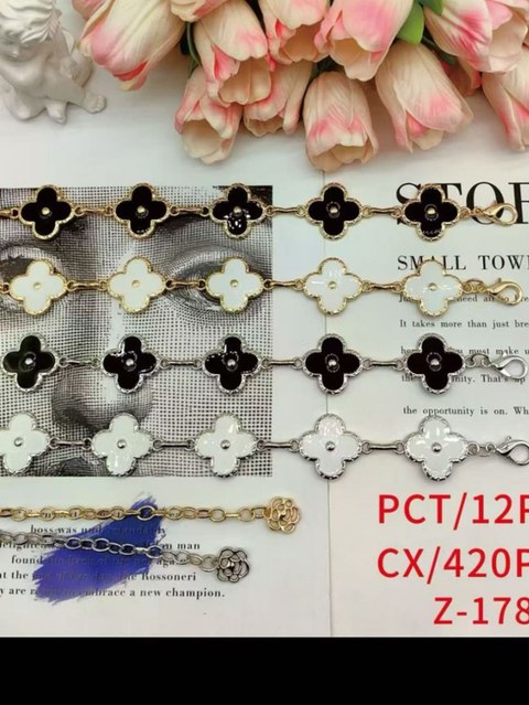 Cinto feminino trevo de quatro folhas elegante liga