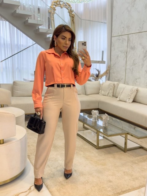 Calça feminina com cinto (12)