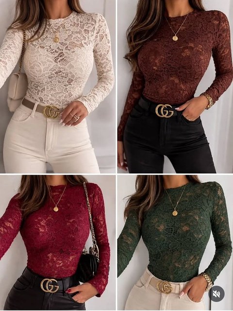 Body feminino manga longa tamanho único (85)