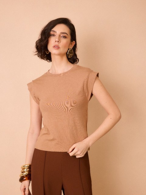 ST2322- Blusa Giovana em Malha Premium
