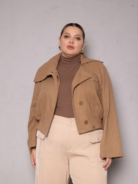 PLSML37- Casaco Assimétrico