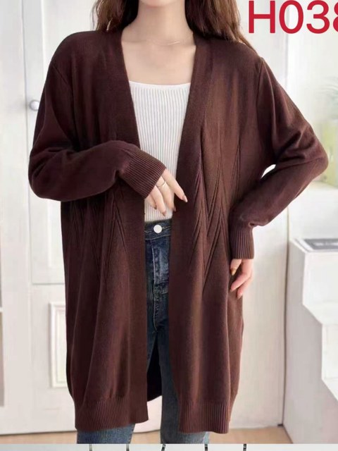Cardigan de modal macio importado pedro ji