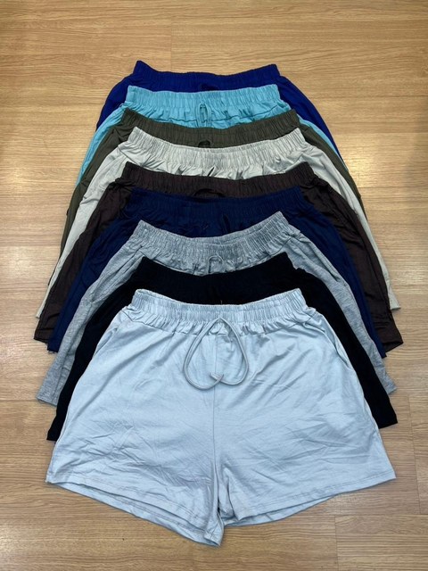 Shorts viscolycra feminino com bolso