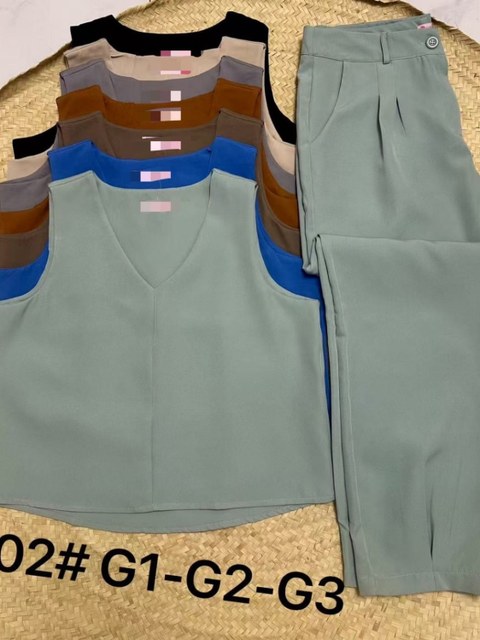 Cinjunto plus size alfaiataria