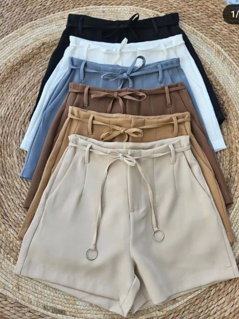 SHORTS ZARA CORDÃO