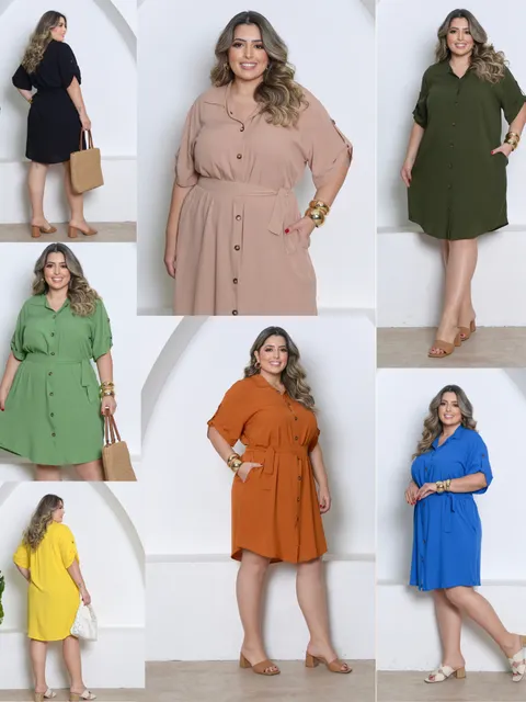 Vestido Chemise Curitiba G2