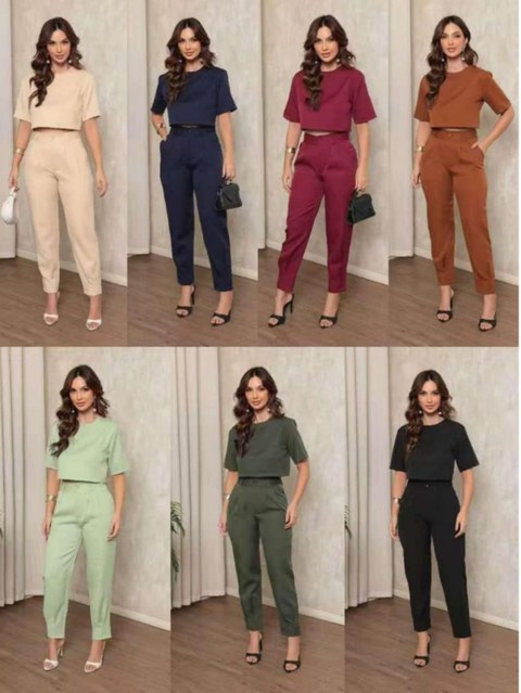 Conjunto Social Alfaiataria FF-CON-042-WLZX-306