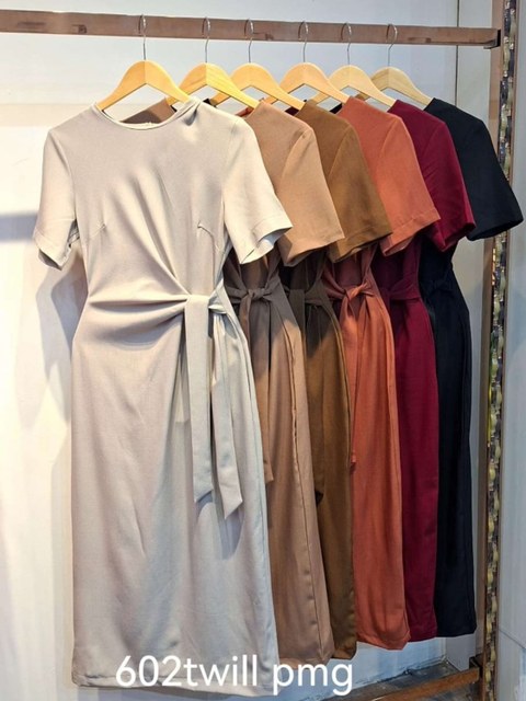 Vestido Twil Laço na cintura