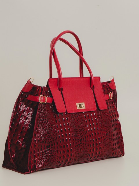 Max bolsa em couro croco 11250399
