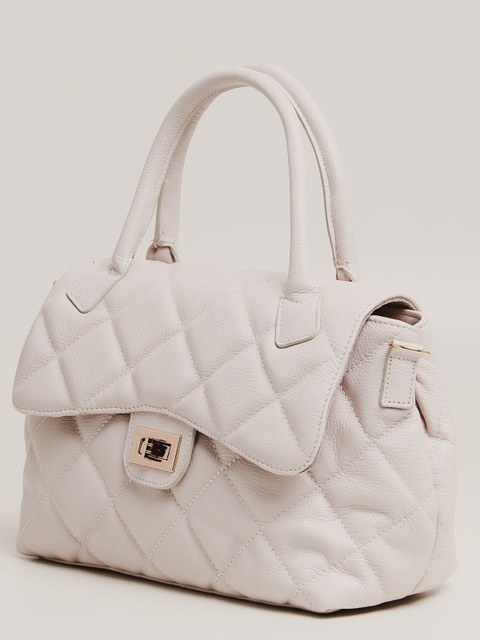 Bolsa em couro matelassê 10550248