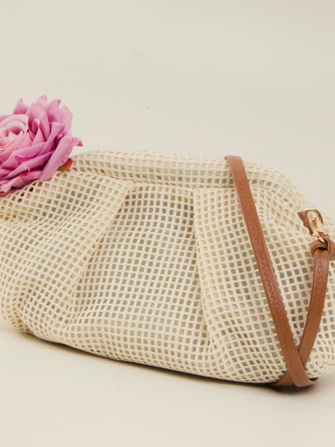 Bolsa Fecho da Vovó telada com palha 10950108