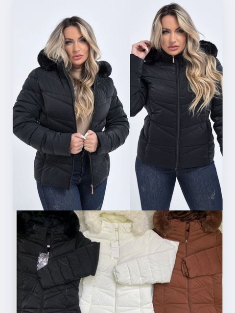 Blusa Jaqueta luxxo Angela  manga longa inverno