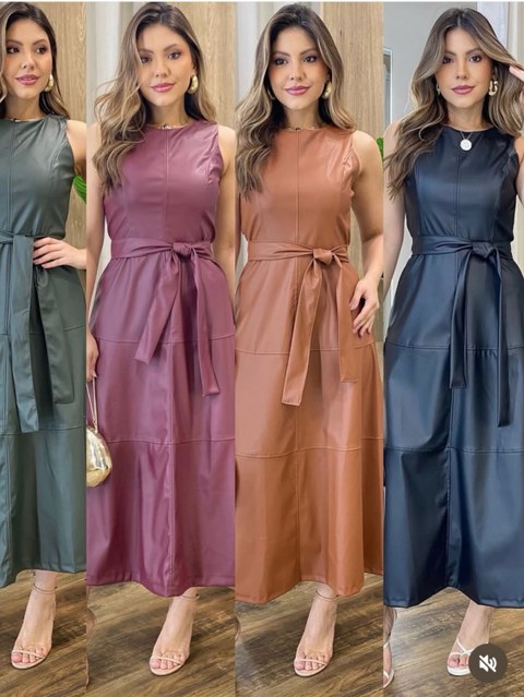 Vestido longo mid pimavera verão novidade lançamento básico