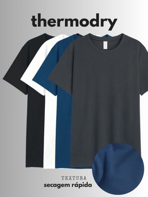 Camiseta Masculina em Poliamida Thermo Dry TZ801