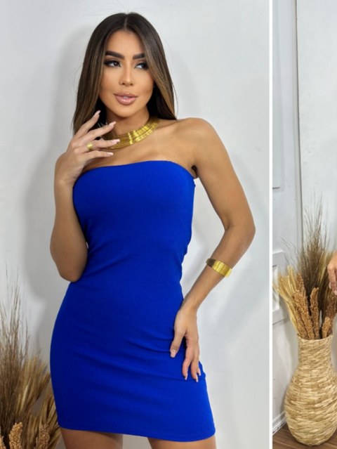 Vestido Tomara que Caia Mini curto Com bojo Tecido Anarruga com elastano