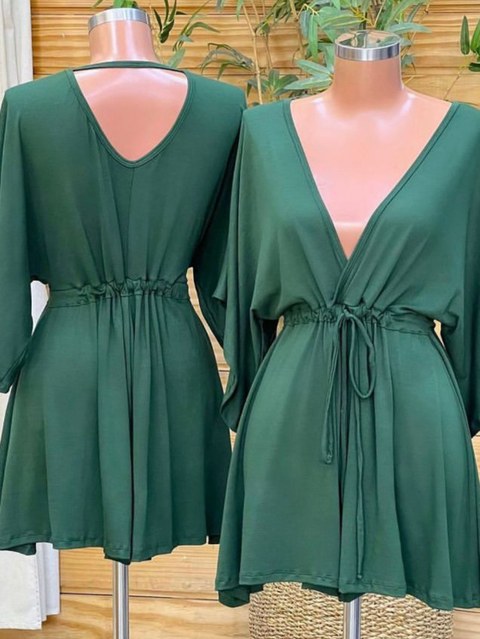 Macaquinho amarração na cintura