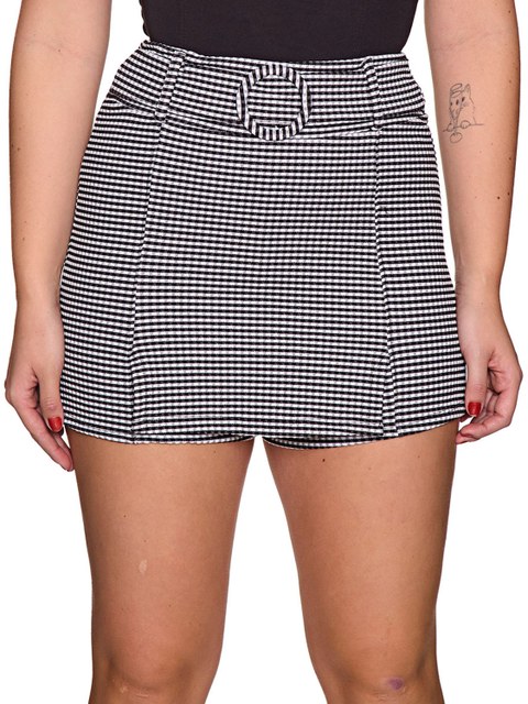 (Shorts Saia Malha Feminina)