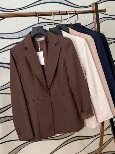 Blazer de luis twil forrado com bolso importado