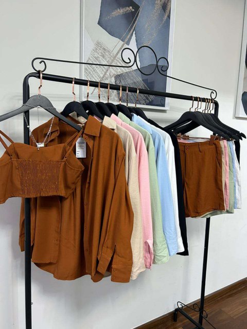 Conjunto de 3 peças de marrant