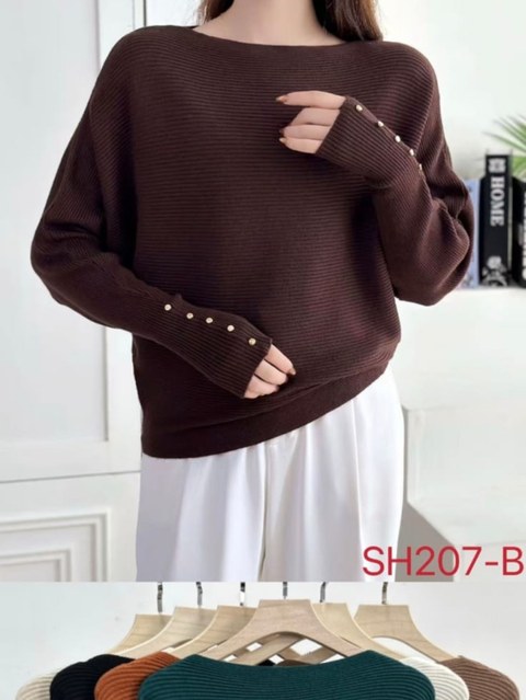 Blusa de modal manga murcego importado