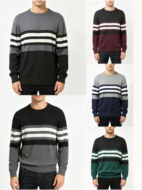 Blusa masculina detricot sueter