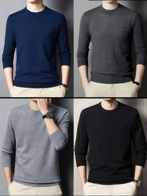 Blusa masculina detricot sueter