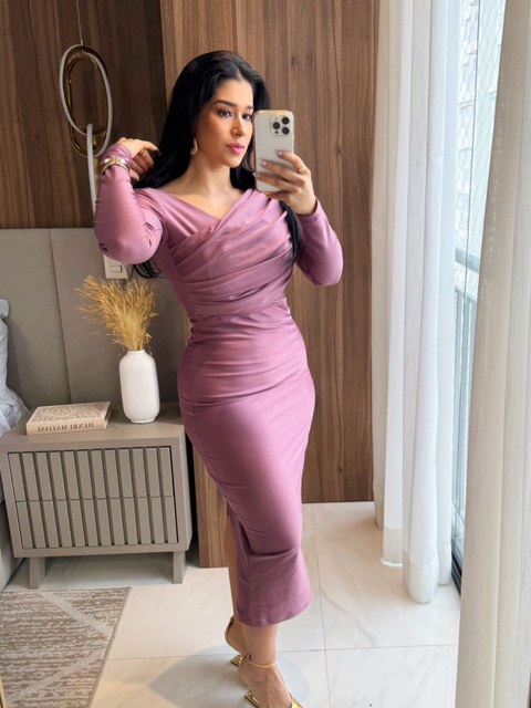 Vestido Mídi Elegante Leticia