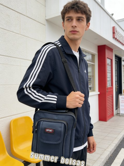 Bolsa masculina Transversal AL-308