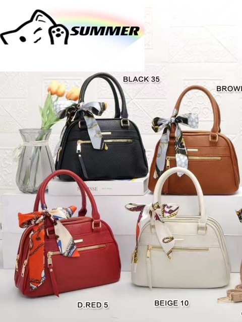 Bolsa com duas divisorias com lenço e alça grande AL-764