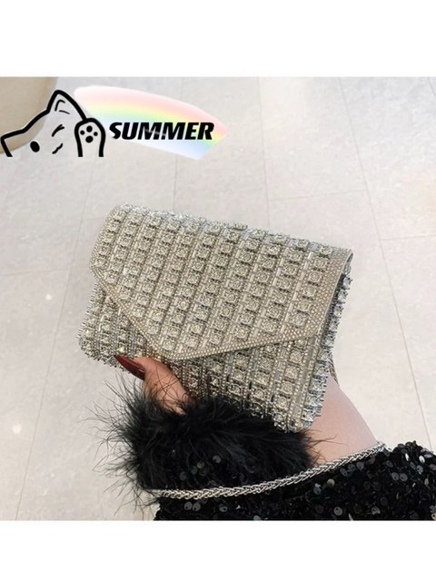 Bolsa pra casamento Formatura com pedrinha AL-1385