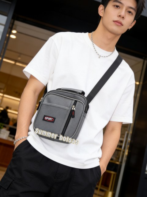 Bolsa masculina Transversal AL-307