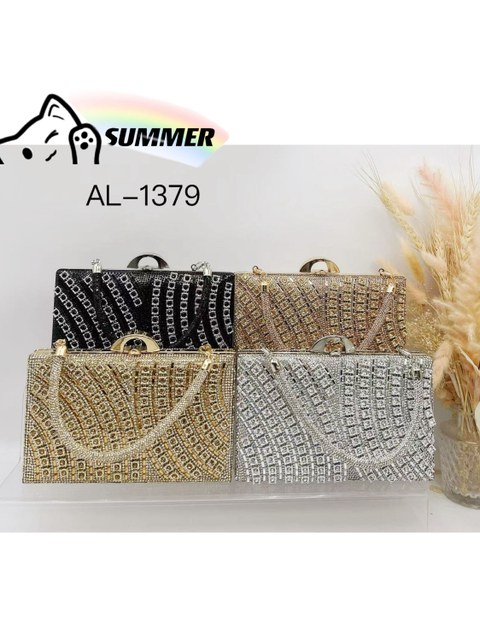 Bolsa Clutch bem chic e luxuosa pra ano novo AL-1379