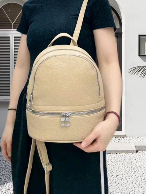 Mochila já de corino Pu (não cabe caderno) AL-863