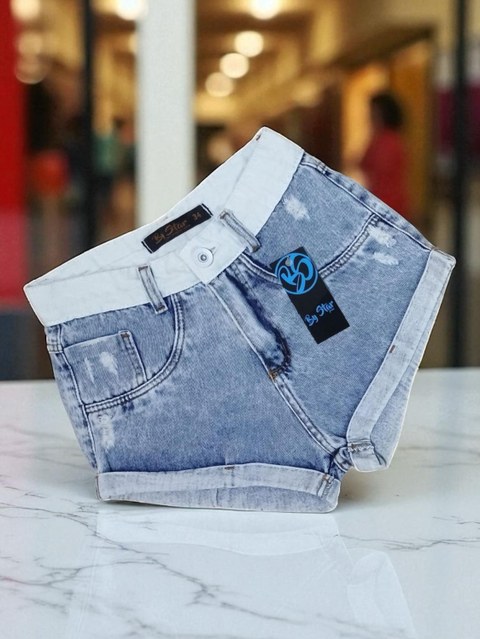 Short jeans feminino clara