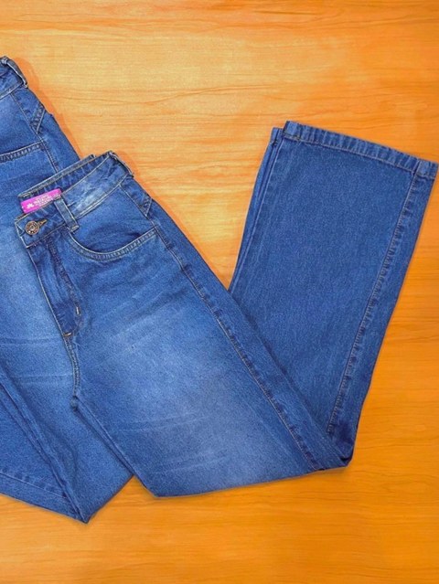 Calca feminina widleg escura