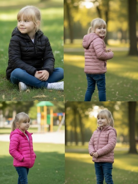 Jaueta nylon forrada infantil menina
