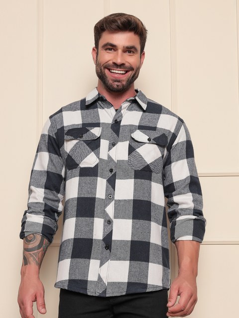 (Camisa Xadrez Masculina C3302)**