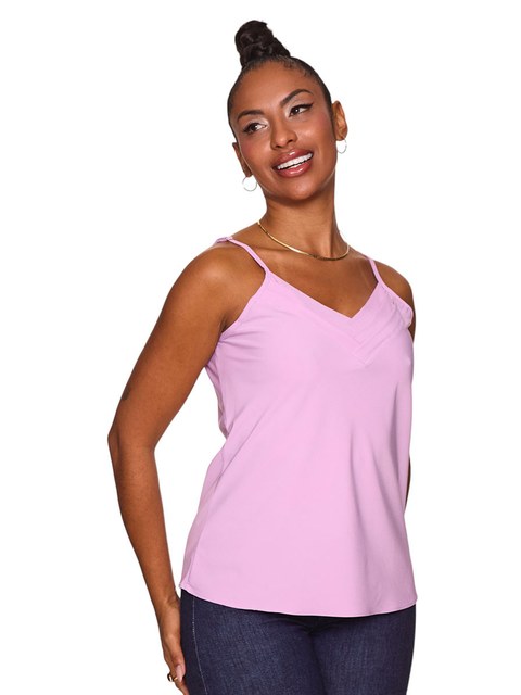 (Kit 3Pçs Regata Detalhe Feminina)**