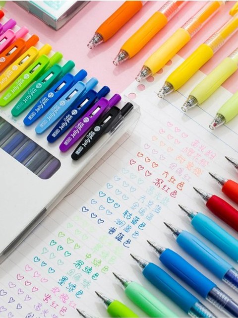 Caneta de Multicolores de 12 Pecas de Cores Diferentes