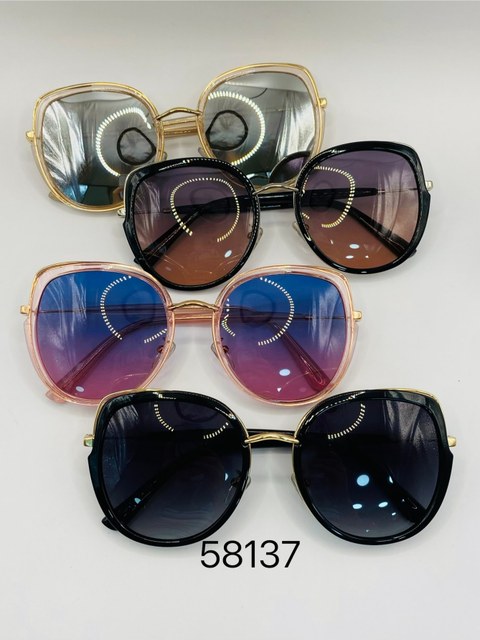Oculos de sol metalico,lente polarizado,modelo grande-58137