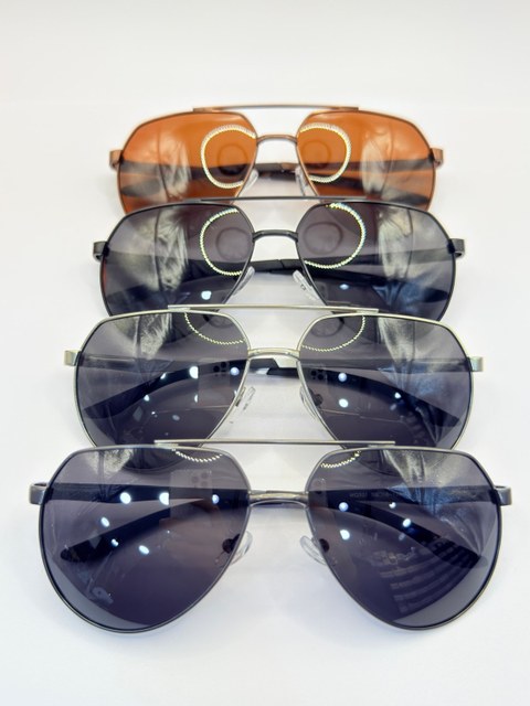 Oculos de sol Metalico Lente Polarizado-WQ331