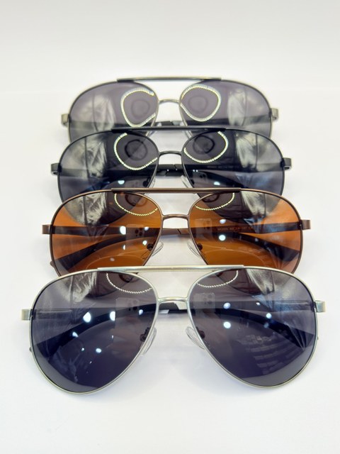 Oculos de sol Metalico,Lente Polarizado-WQ325