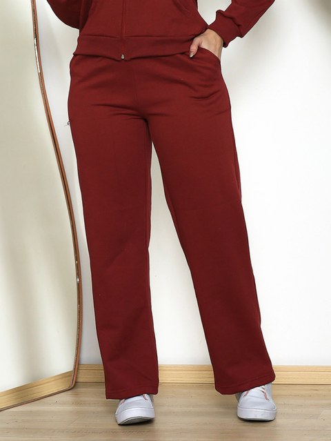 calça moletom 阔腿卫裤